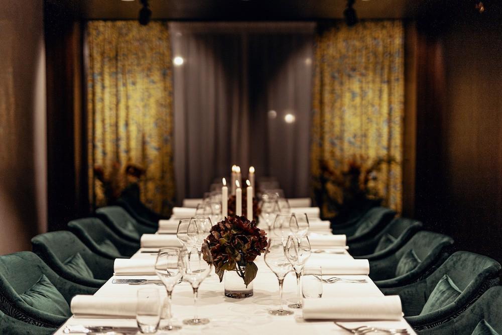 Bank Hotel, A Member Of Small Luxury Hotels Stoccolma Esterno foto The interior of the restaurant